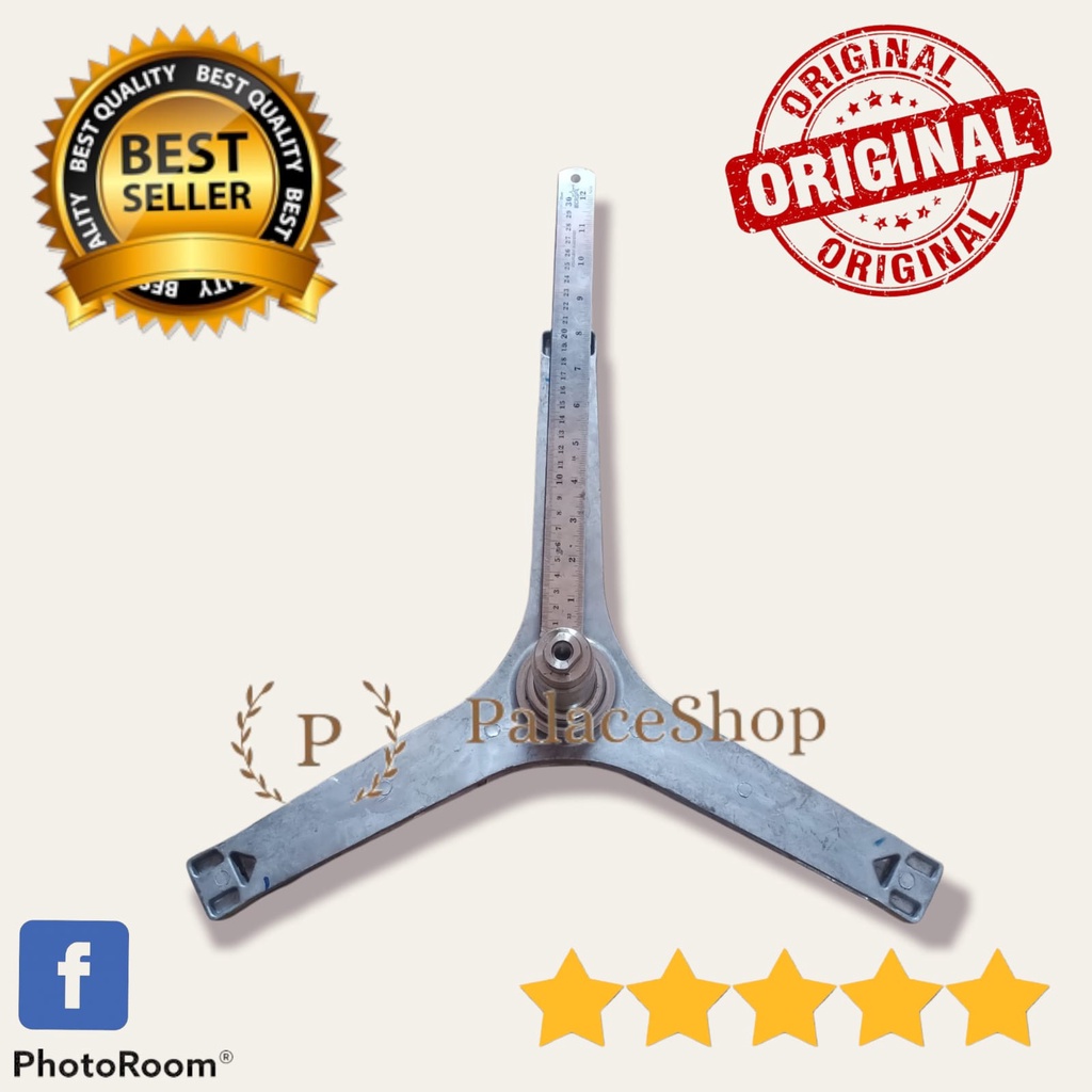 Spider Segitiga Baling Baling Drum Mesin Cuci Midea As Besar  MFC90-ES1201 MFC80-ES1401