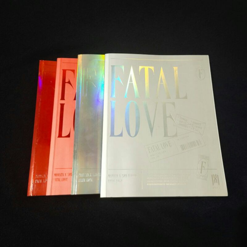 Monsta X Fatal Love Album Only/Sealed