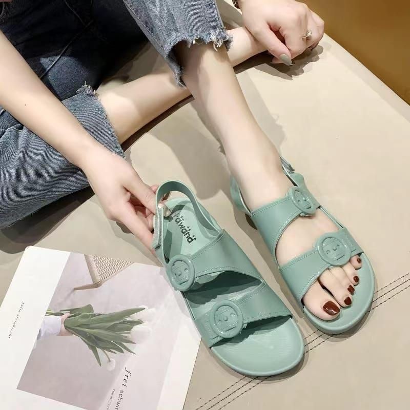 Sandal Original Tawana Kancing Tali Import/Sandal Jelly Wanita Import S2