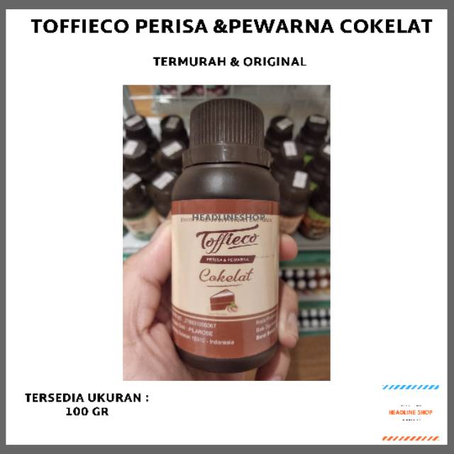 

Toffieco Perisa & Pewarna Coklat 100 gr ORIGINAL