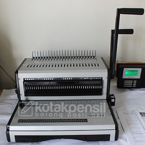 

Mesin Jilid Binding Spiral Kawat dan Plastik GEMET 602D