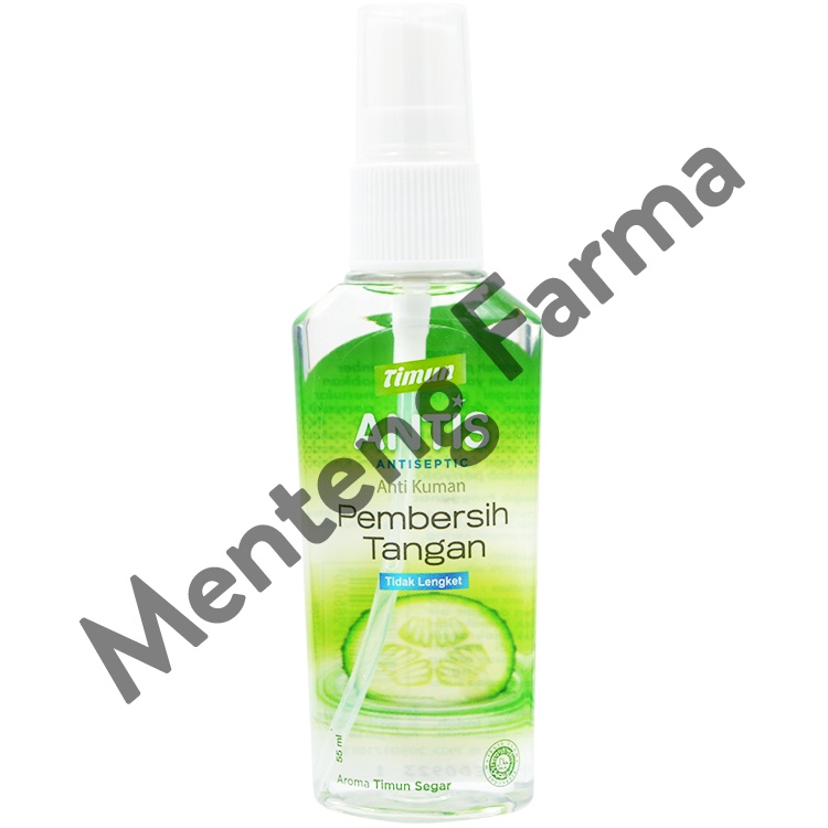 Antis Hand Sanitizer Spray Timun 55 mL - Pembersih Tangan Anti Kuman