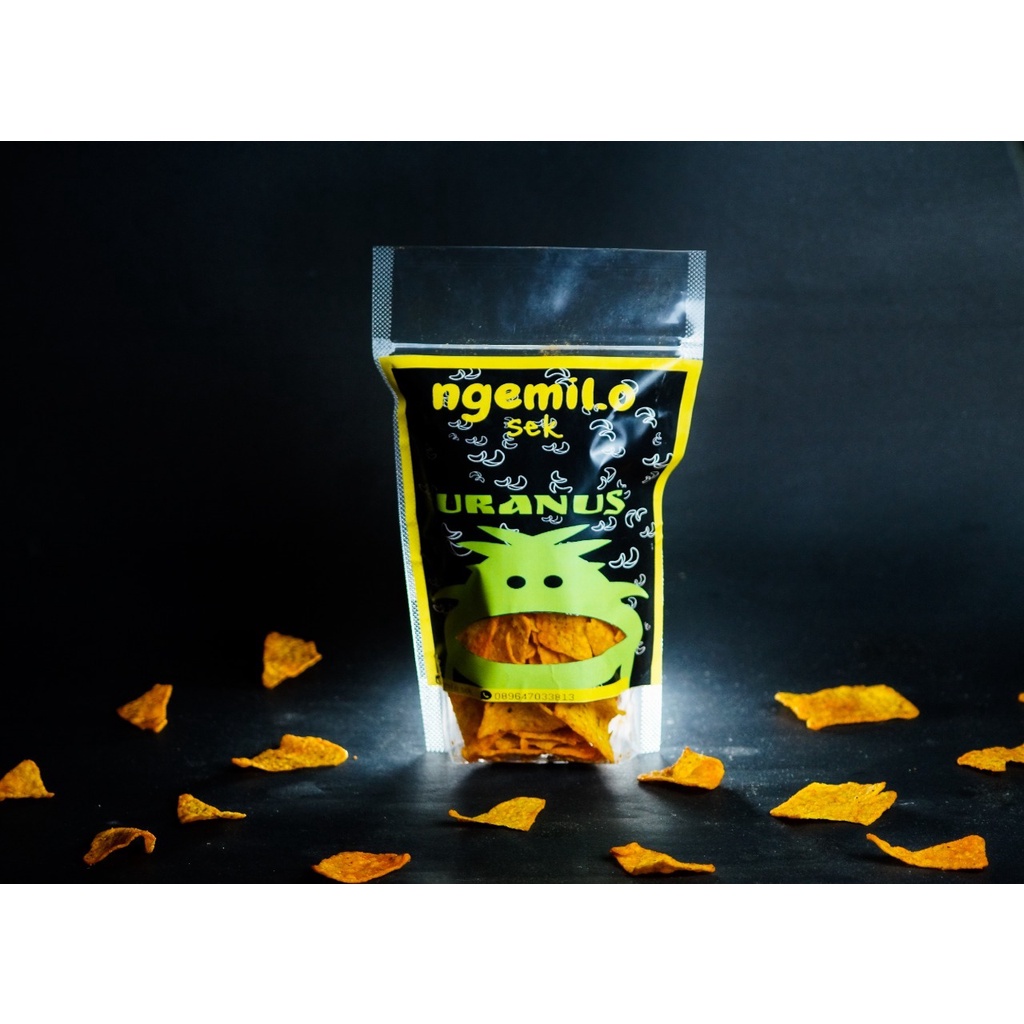 

TORTILLA CHIPS 100 GRAM KEMASAN UNIK - Cemilan Makanan Ringan