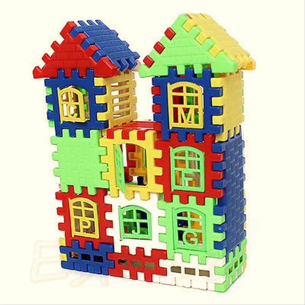  Mainan  Lego Bongkar  Pasang  Funny Block Rumah  Shopee 