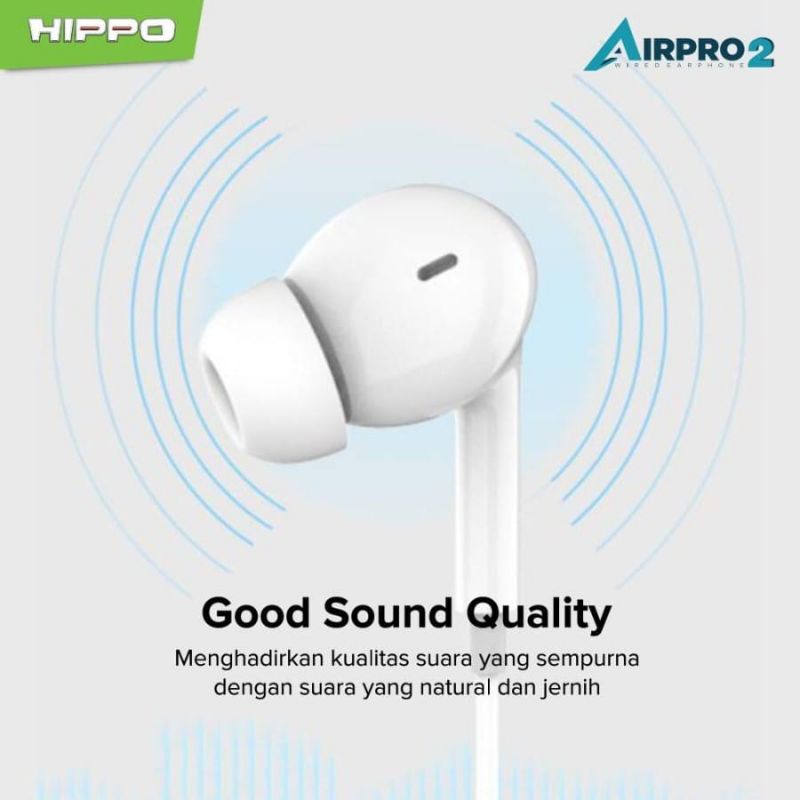 Airpro 2 Stereo Wiredheadset Mic Zoom Hippo