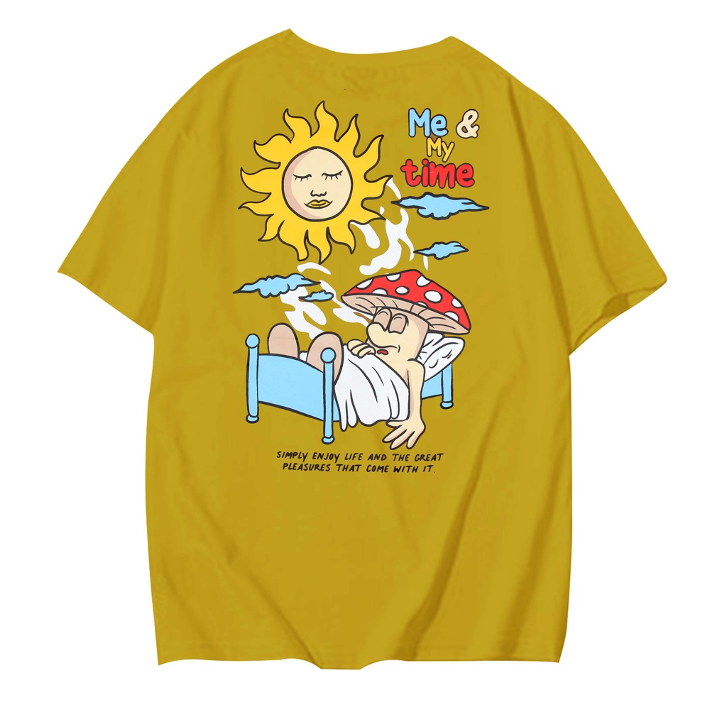 Stalker Tshirt / Kaos Stalker - Sun Shine Coklat