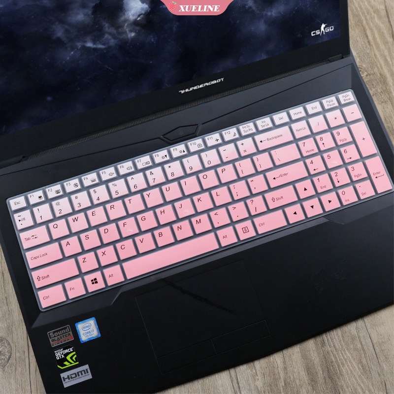 Skin Silikon Lembut Pelindung Keyboard 15.6 &quot;Untuk Laptop Hasee 911 911m (ZL)