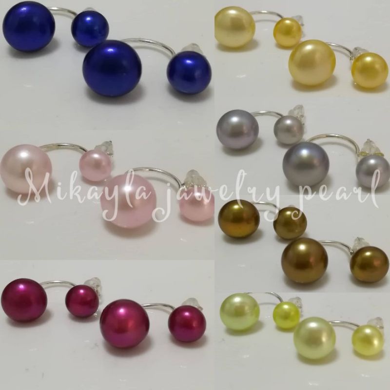 Anting mutiara lombok|Giwang mutiara lombok|Anting mutiara asli lombok|Anting mutiara air tawar|Anti