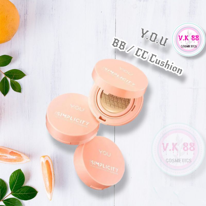 ⭐V.K 88⭐YOU BB / CC CUSHION | Dream Skin Perfect Cushion / Simplicity Color Corrector | BB Cream YOU