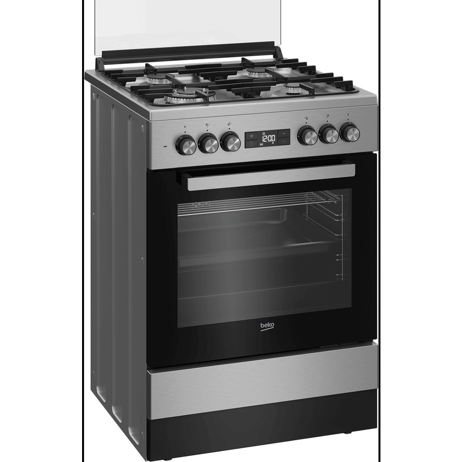 Beko Electric Oven + Gas 60 Cm FSM - 61330 DXDSL