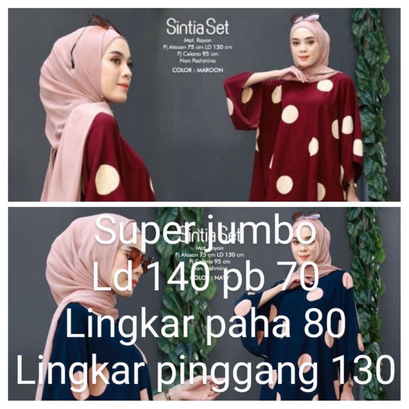 SETELAN BIG SIZE // SUPER JUMBO // SETELAN CP WAKA MOTIF  // Set Waka // Setelan Tiedy // Setrayon // Set cplp // Set Jumbo // Setelan Jumbo // busui resleting depan // cod