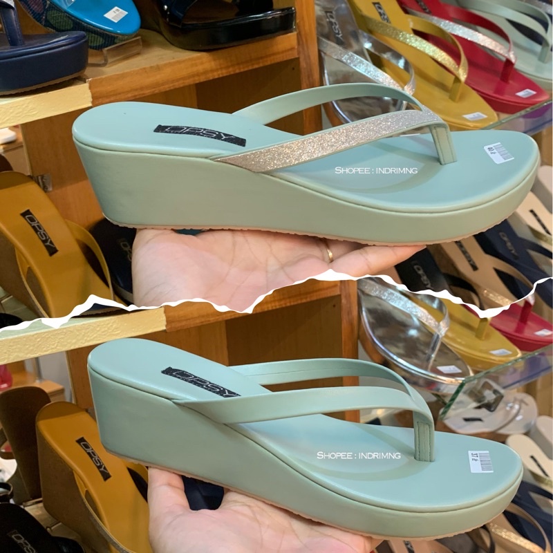 SANDAL OPSY ORIGINAL READY/OPSY 5CM/sandal tali wedges/ wedges 5cm / COD / BEST SELLER / sandal wani