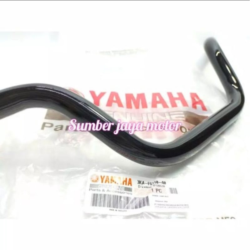 STANG STIR SETIR RXK RX KING SCORPIO YAMAHA ORIGINAL HITAM 3KA-F6110-40-5