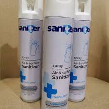 Saniter Air Spray Sanitizer 400ml