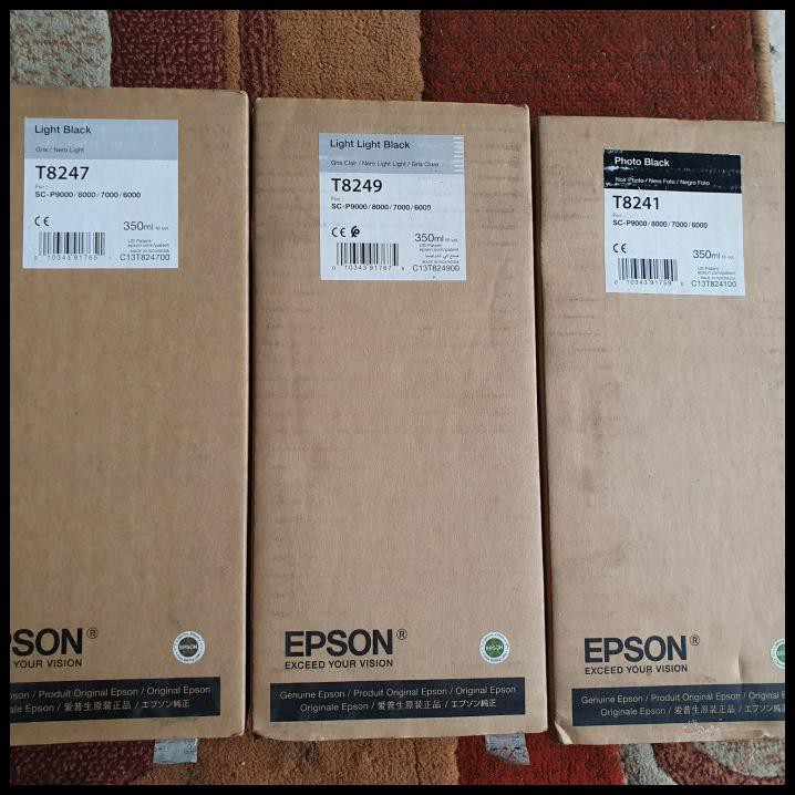 Shazfa.10 | Tinta Epson T8241- T8249 For Printer Sc-P9000 P8000 P7000 P6000