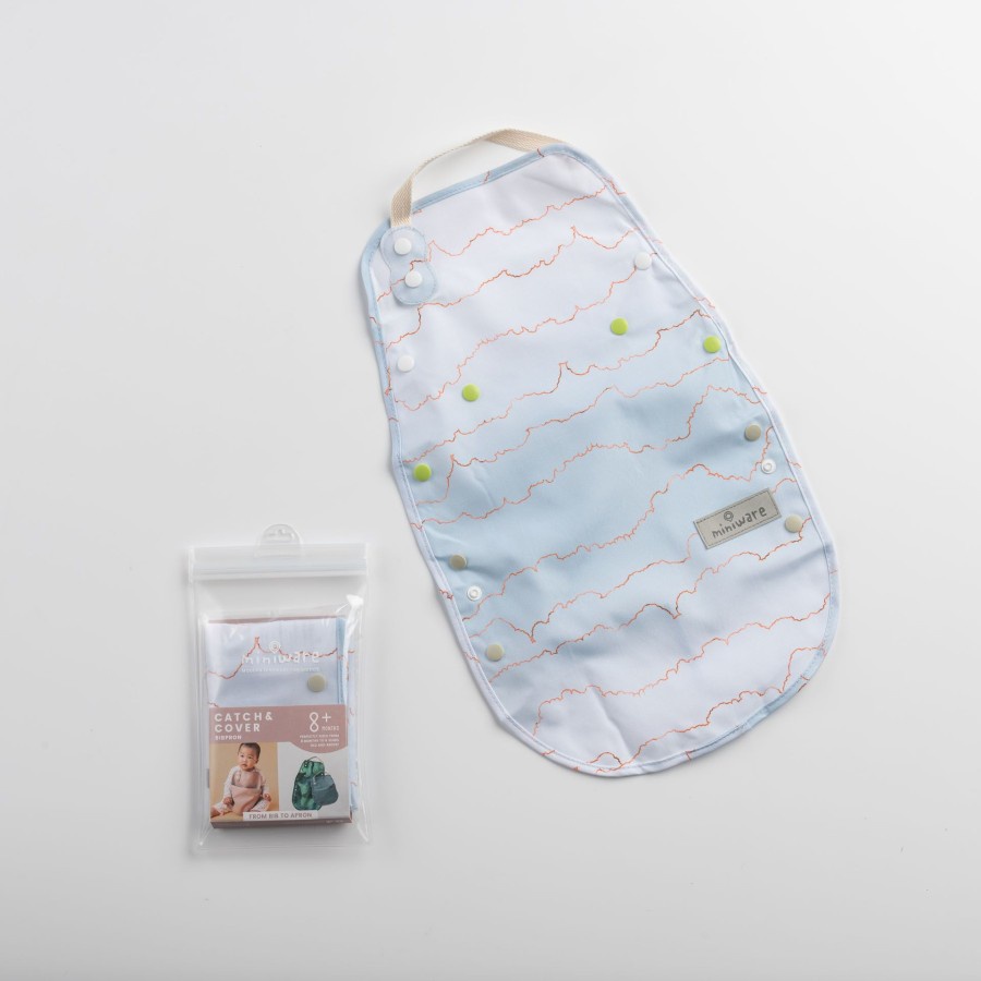 Miniware Catch &amp; Cover Bib Anak / Apron Bayi &amp; Anak / Bib Bayi &amp; Anak