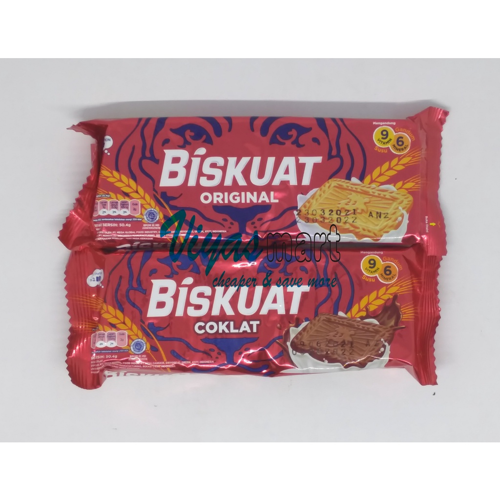 

Biskuat energi biskuit / biscuit Susu 50,4gr