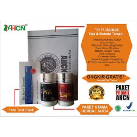 Paket Promil New AHCN - Obat membantu Kehamilan & mengatasi kemandulan