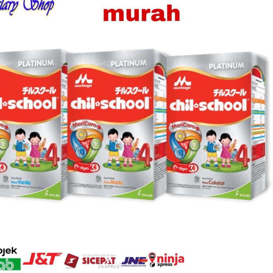 

COD Chil school platinum 800gr rasa vanila - coklat - madu / morinaga chilschool platinum / morinaga