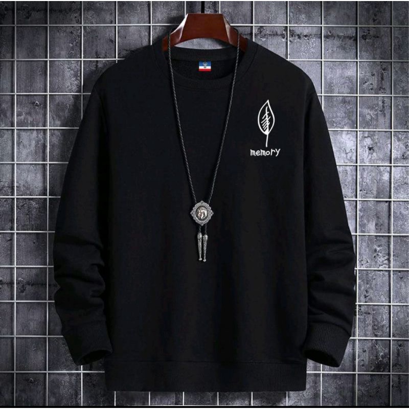 Sweater Crewneck MEMORY pria wanita God quality