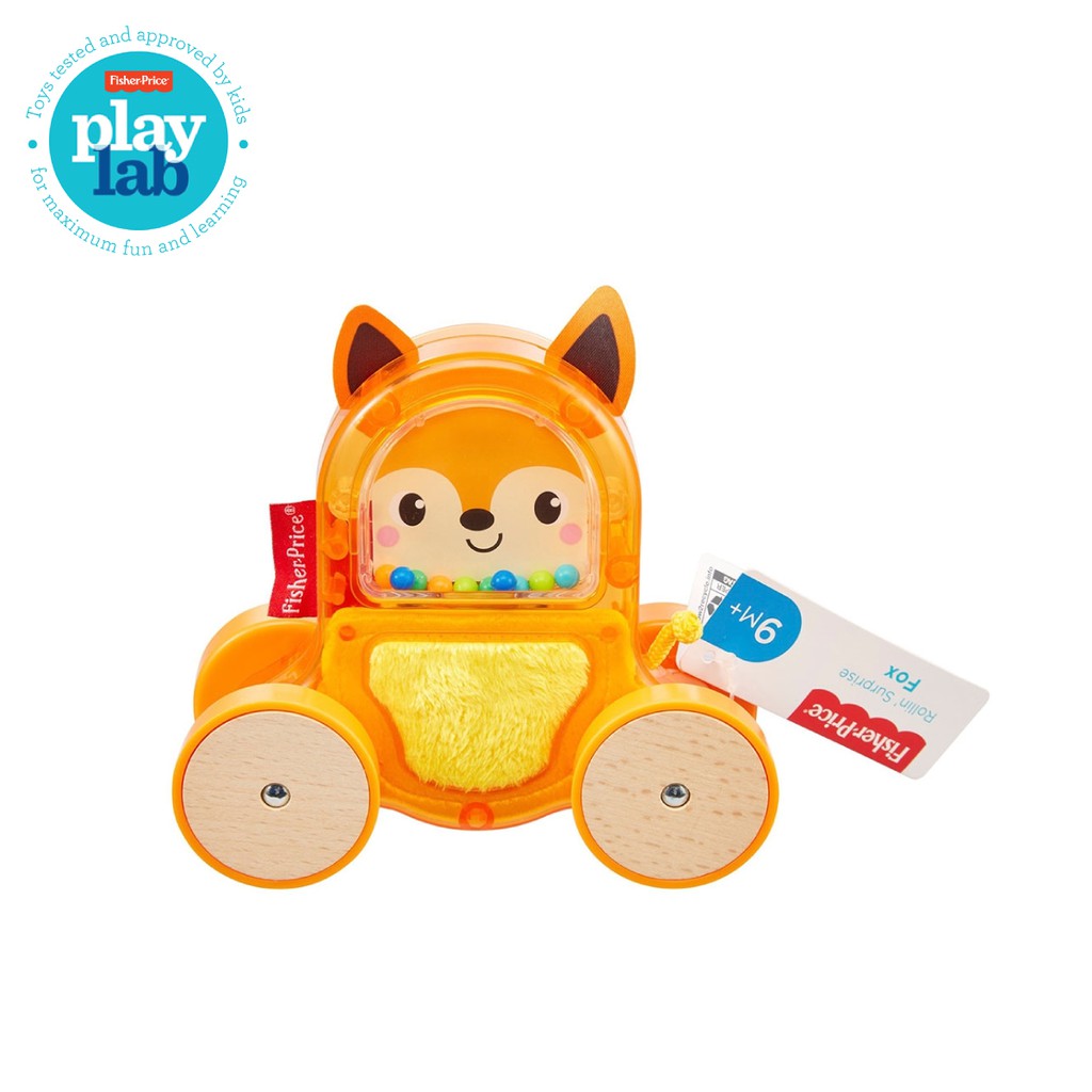 Fisher Price Rollin Surprise Fox Mainan  Edukasi  Anak 