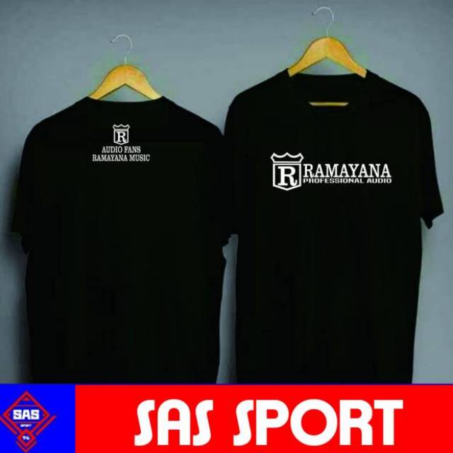 T-SHIRT BAJU Kaos DISTRO Ramayana audio proposional / audio system / musik / OSS