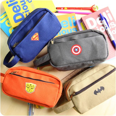 

(PROMO) Tempat Pensil/kosmetik Jumbo Super Heroes