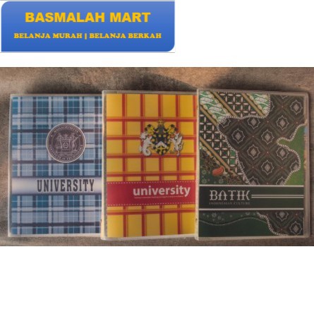 

Buku Binder A4 Batik/Campus (Ilham Berkah Mart)