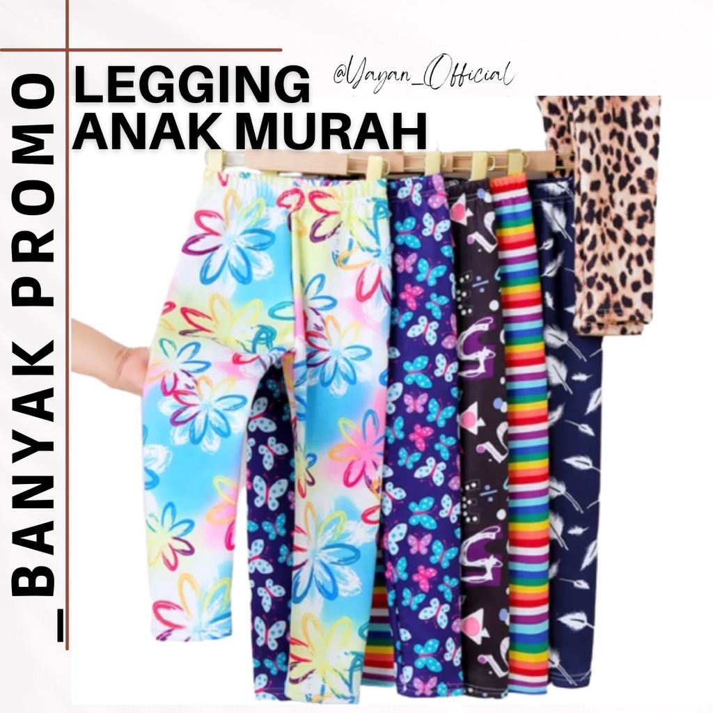 PROMO HEMAT BELI LEGGING ANAK GRATIS CELANA PENDEK KARAKTER