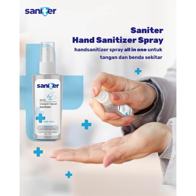 SANITER Hand Sanitizer Spray 60ml