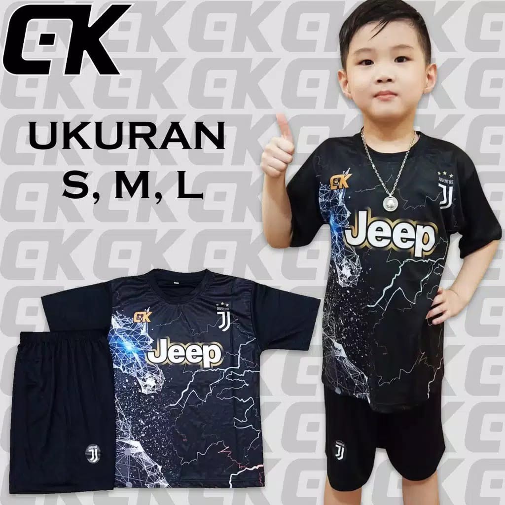 liesport5 SETELAN BAJU BOLA ANAK SETELAN JERSEY ANAK SML