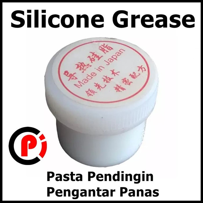 Silicone Grease Thermal Pasta Paste Untuk IC Transistor Botol Putih