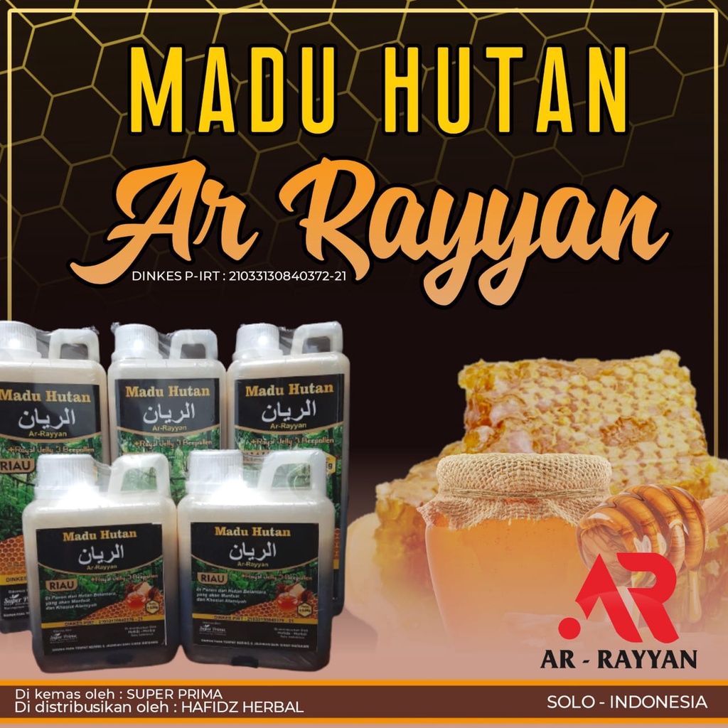 

MADU HUTAN asli kemasan 500gram kaya akan bee polen & royal jelly