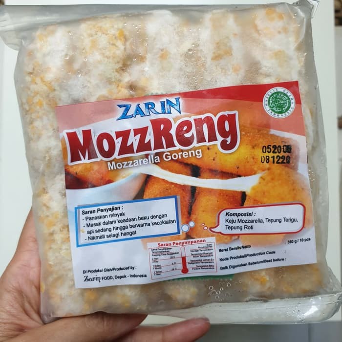 

Mozzarella Goreng Fried Mozarella Stick Frozen Food Zarin Mozzreng