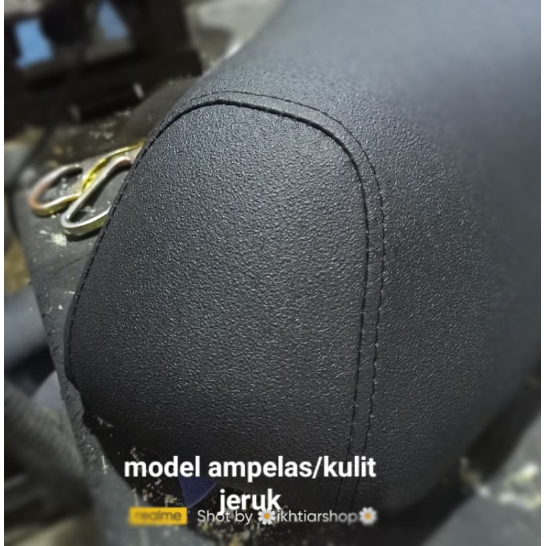 sarung /kulit jok motor model pasir/ampelas/kulit jeruk