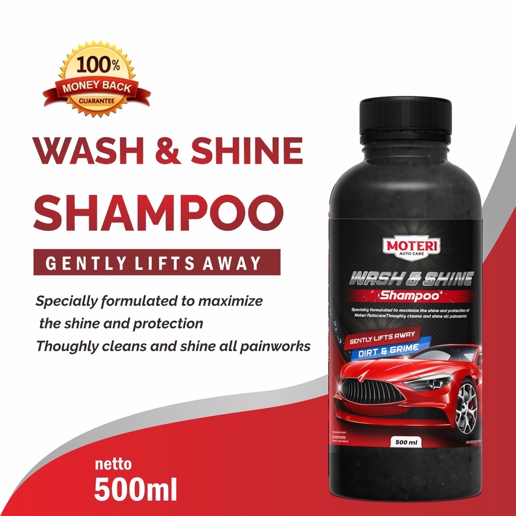 Shampoo Mobil Motor / Sabun Cuci Snow Wash Mobil Motor Kinclong 500ml