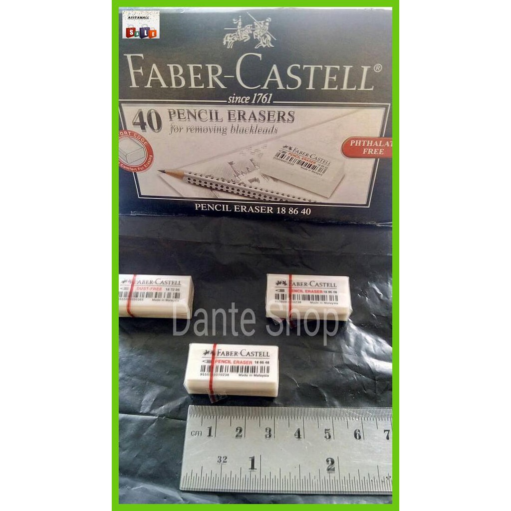 

Silutala- Penghapus Faber Castell -Ori.