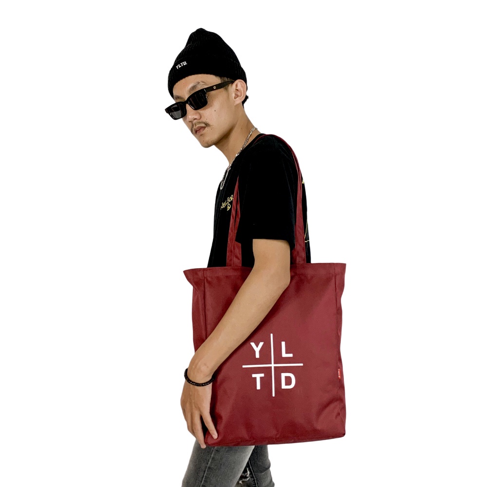 Rancis Jaya - Tote Bag Resleting Yltd Original | Totebag Laptop 15 inc | Tote Bag Floresh Unisex