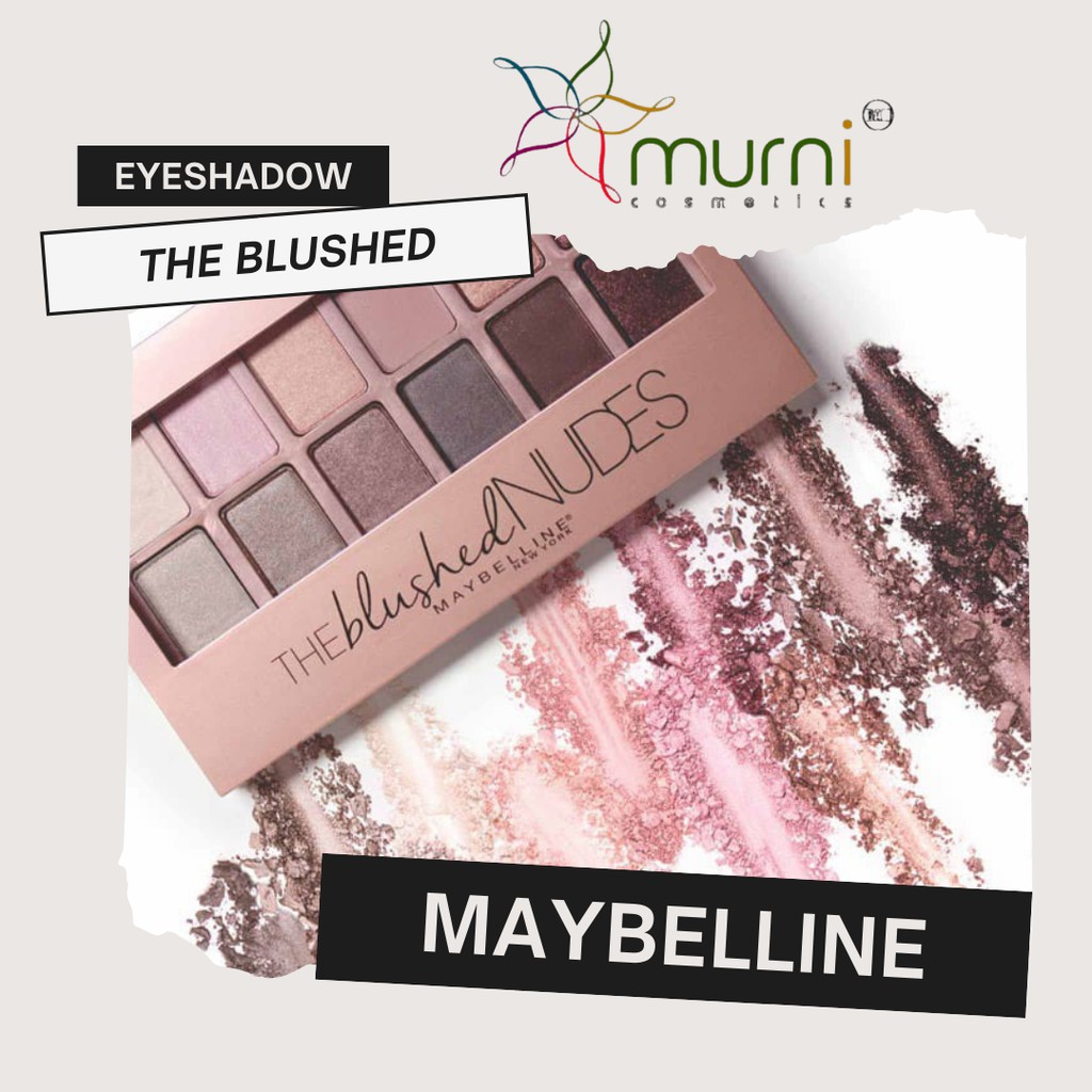 MAYBELLINE THE NUDES BLUSHED EYE SHADOW PALETTE