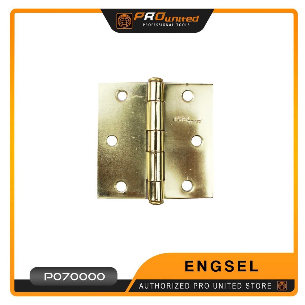ENGSEL PINTU HINGES STAINLESS STEEL 3”×3”×1.4MM PB KENTARO JAPAN QUALITY