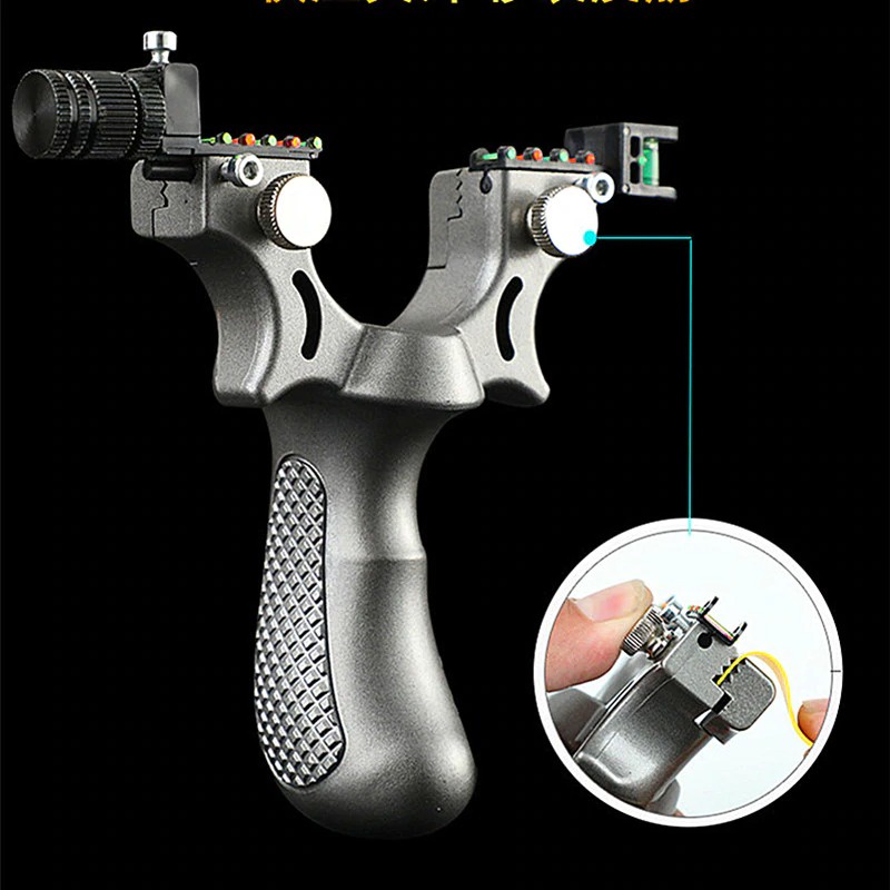 Big Power Ketapel Tactical Slingshot dengan Laser Sight