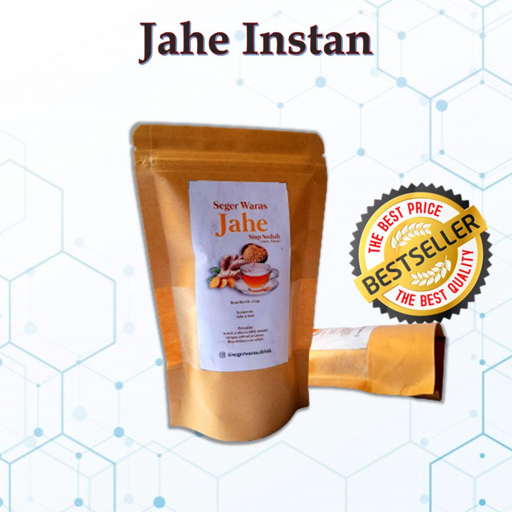 

Jahe Instan Tanpa Ampas 250 gram