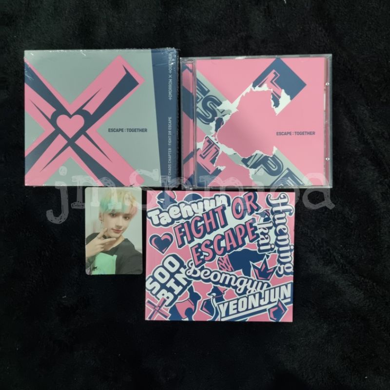 TXT Jewel Case Escape Together Ver