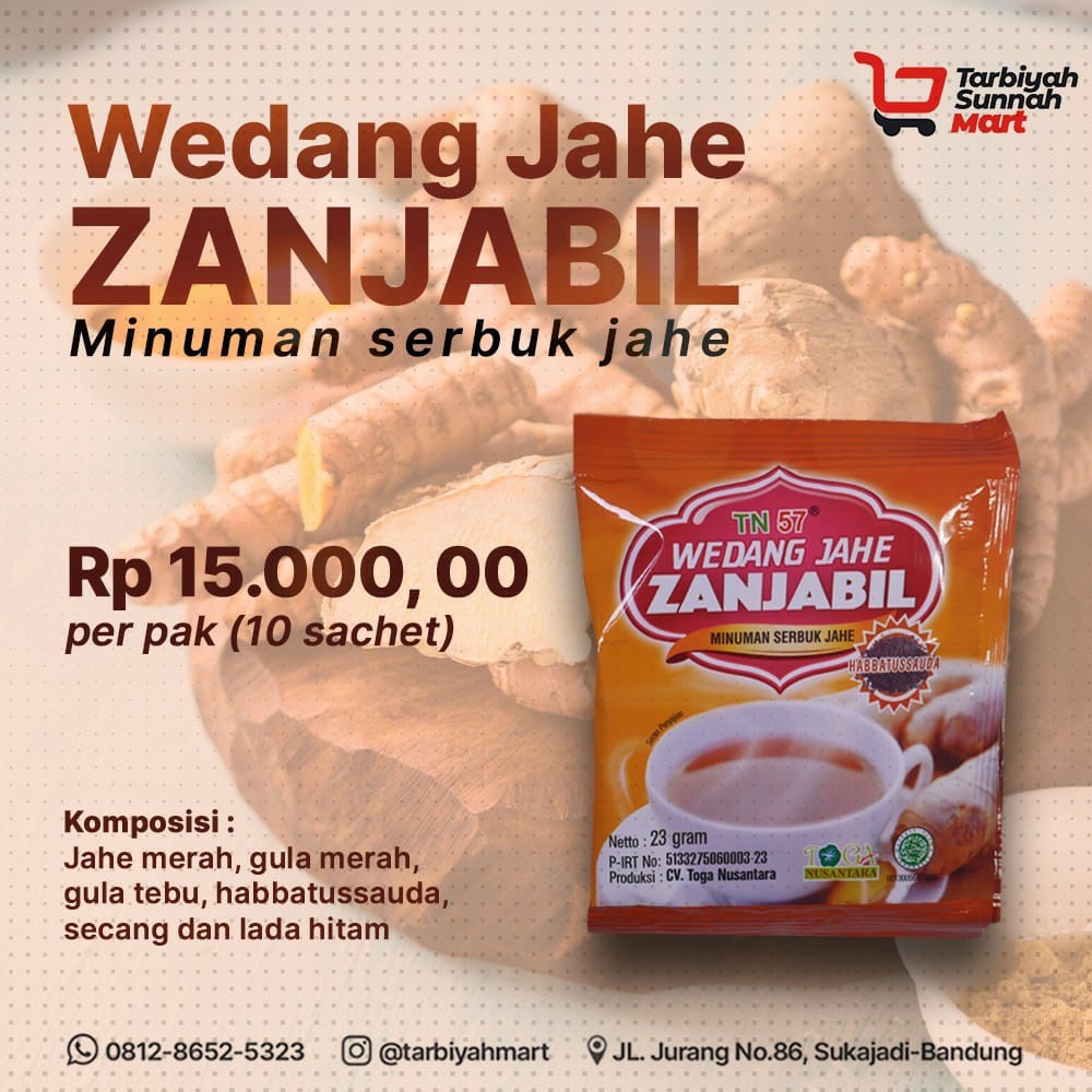 

Wedang Jahe Zanjabil