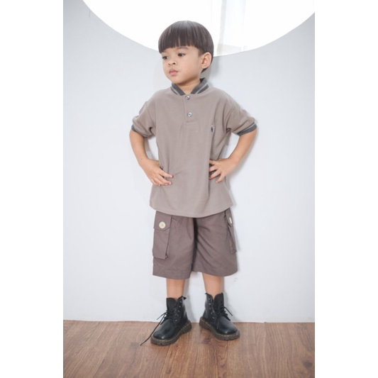 MACKENZIE TOP - Promo 10.10 Kaos Polo Anak Kemeja Kerah Kids Wangki Cewek Cowo Perempuan Laki Katun Lucu Murah 1-6 Th