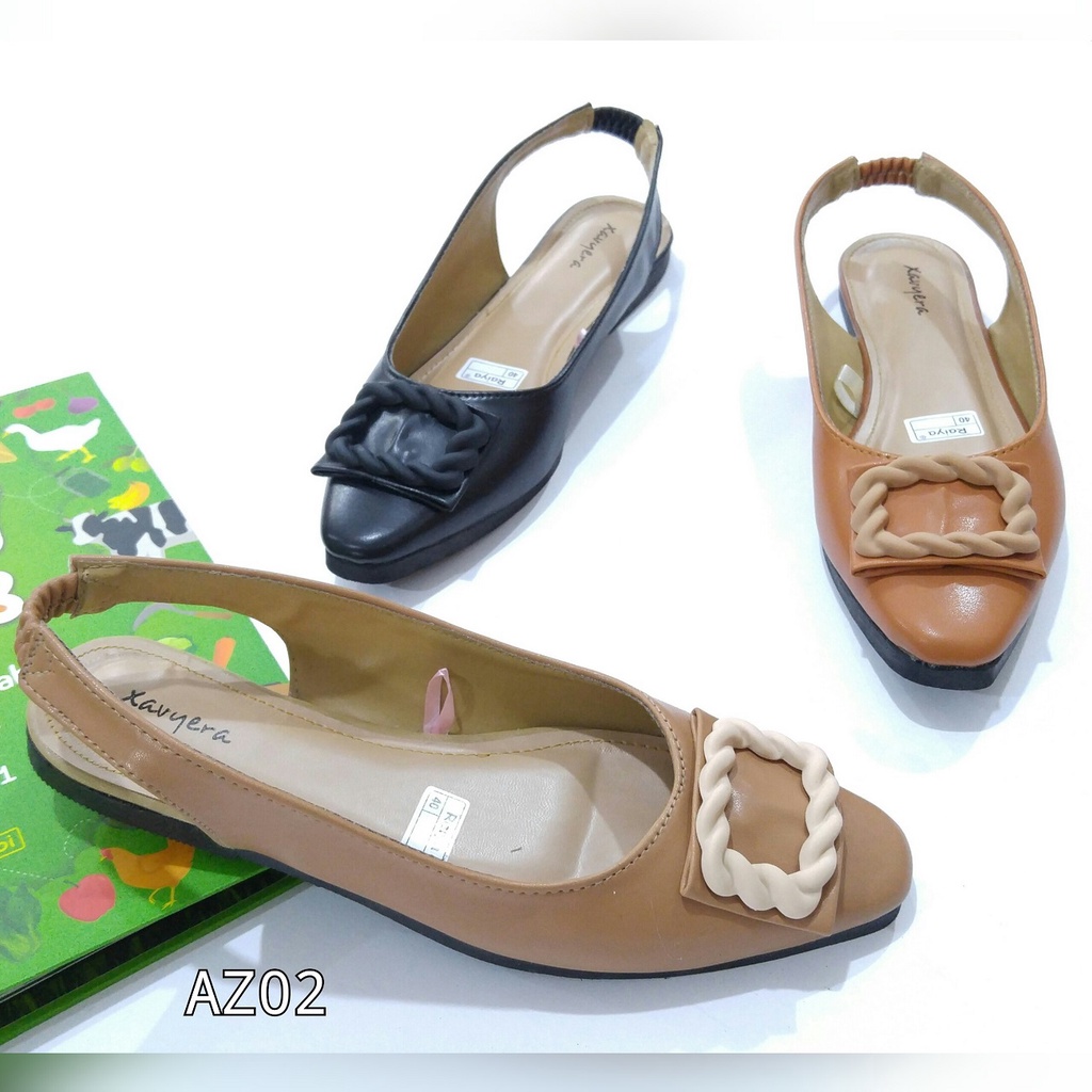 Borneo Sepatu Slip on  AZ01 AZ02 AZ03 By Xavyera