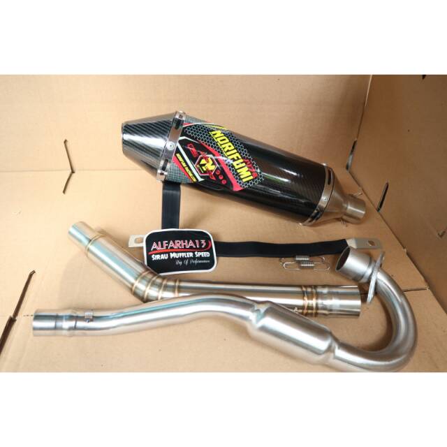 KNALPOT  MURAH NORIFUMI KLX CRF DTRACKER VIAR CROSS
