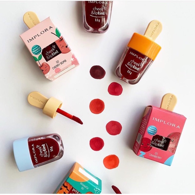 Implora Liptint cheek &amp; liptint