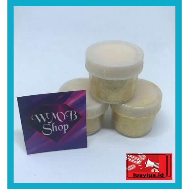 Gt7Rft- Gold Powder Bubuk Emas Mas Pewarna Cat Slime Metalic Metalik R6Eyhy-