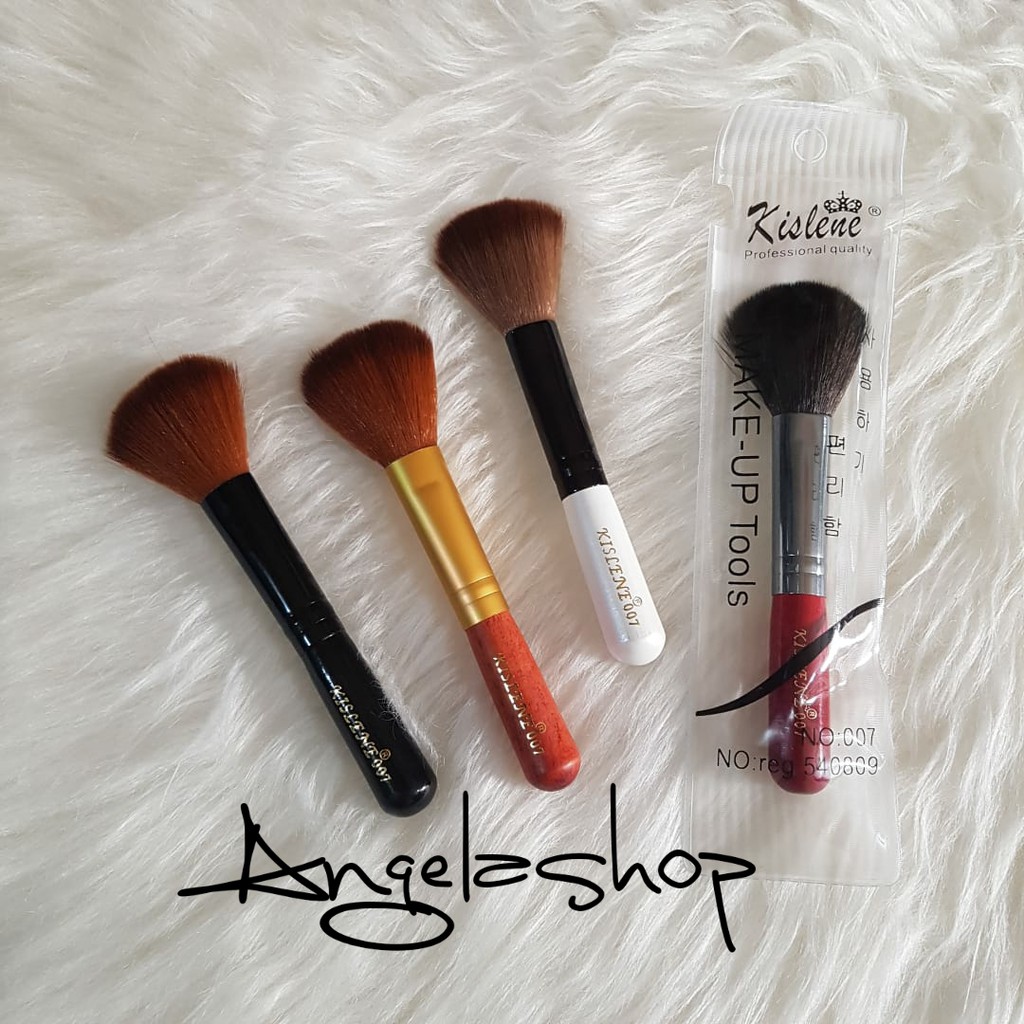 BRUSH MAKE UP/MAKE UP BRUSH/KUAS BLUSH ON LEMBUT MURAH KISLENE 007